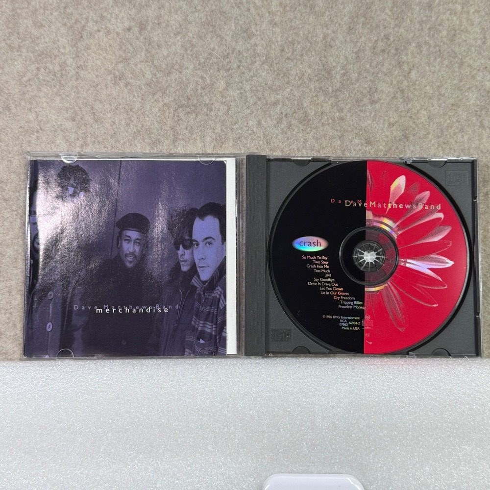 Dave Matthews Band Crash CD 1996 Crash Into Me 90s Alternative Rock Jam Band